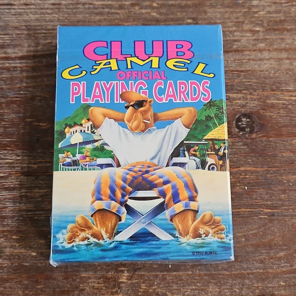 Vintage Nwot CAMEL Playing Cards - Picture 2 of 4